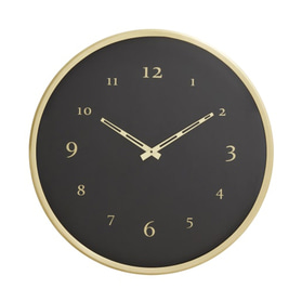 Wall clock (brass)