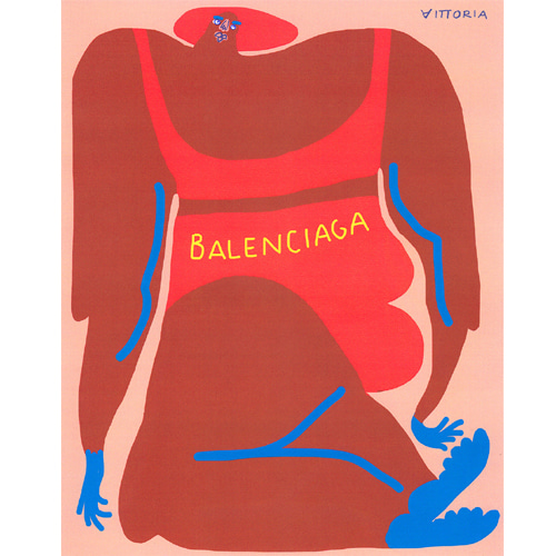 Live a Balenciaga Life Poster