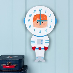 Astronaut Wooden Wall Clock