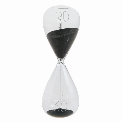 Si-Time Hourglass Blacksand