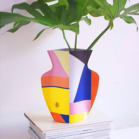 Bazaar Paper Vase